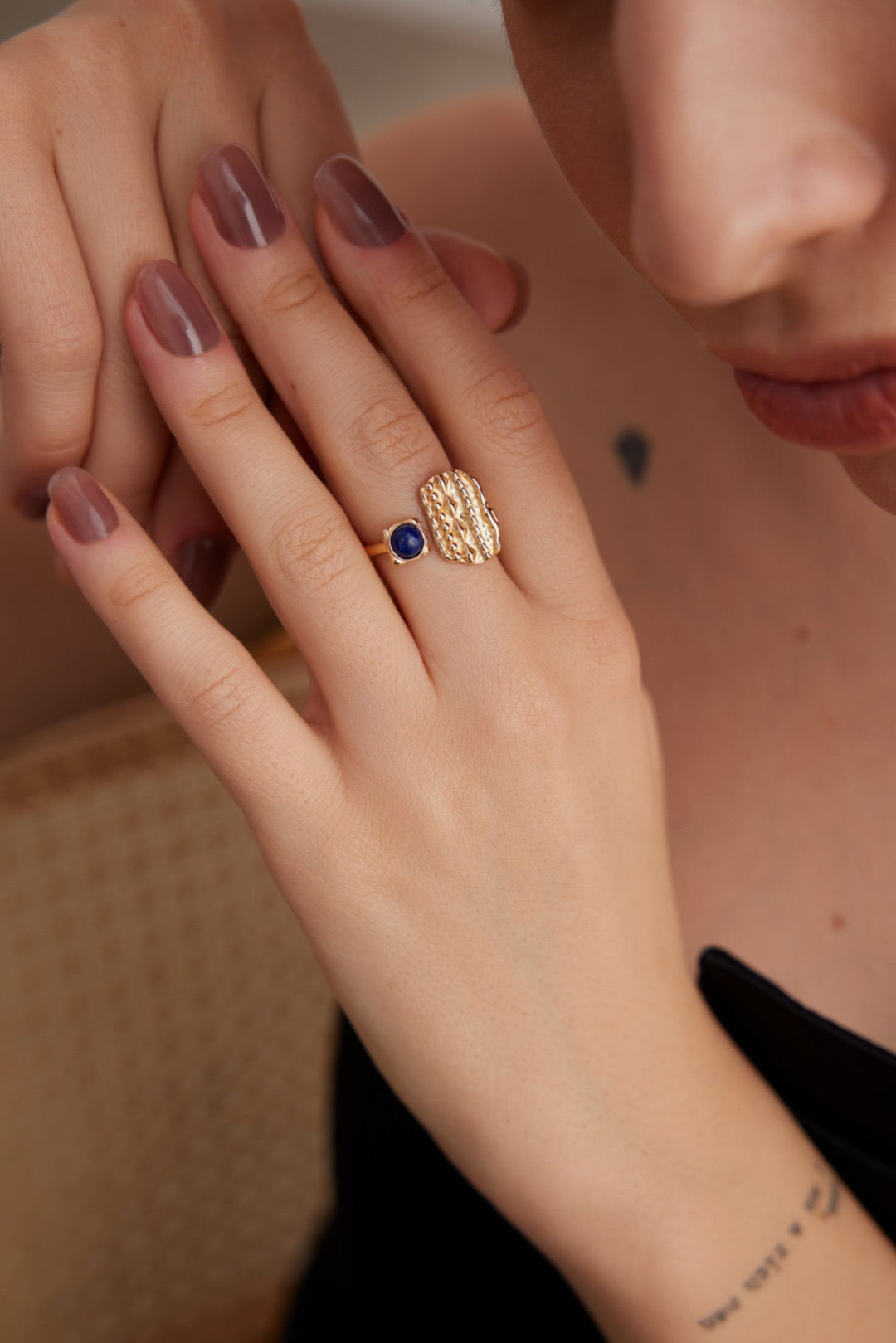 Art-deco ring