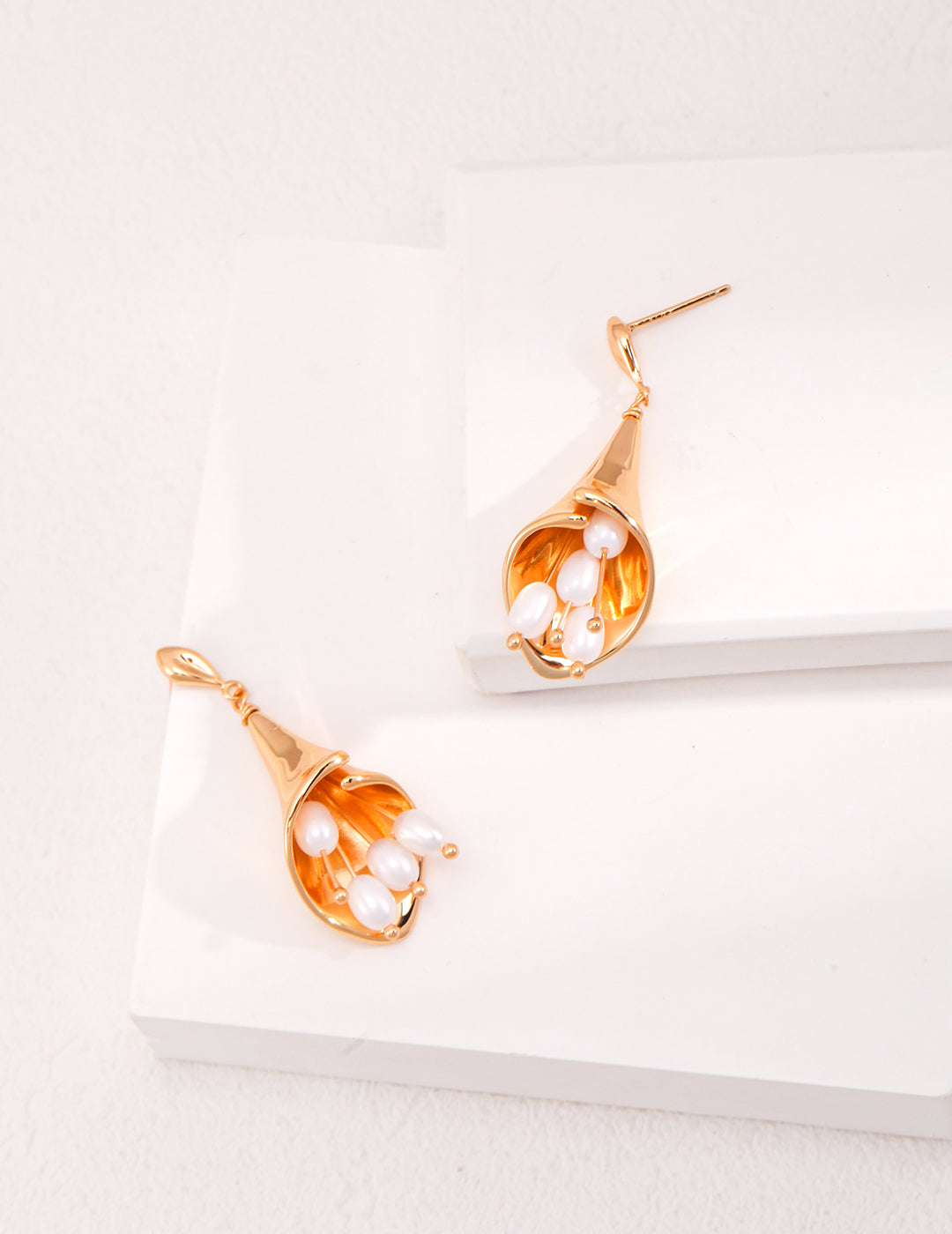 Boucles d'oreilles Calla