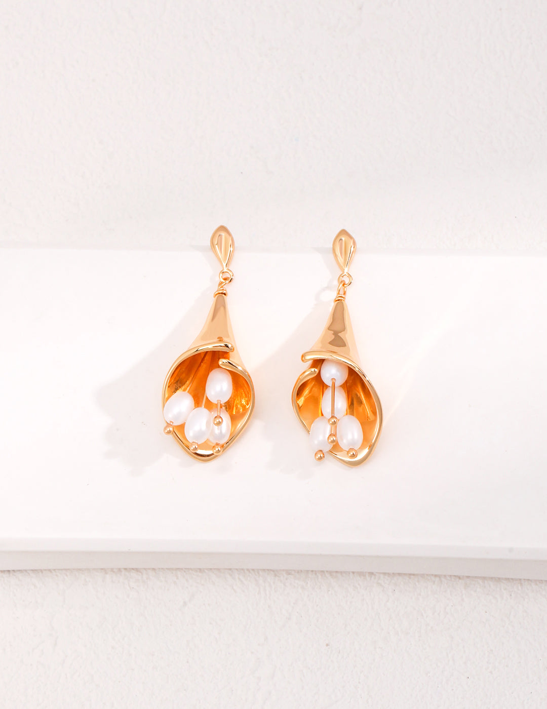 Boucles d'oreilles Calla
