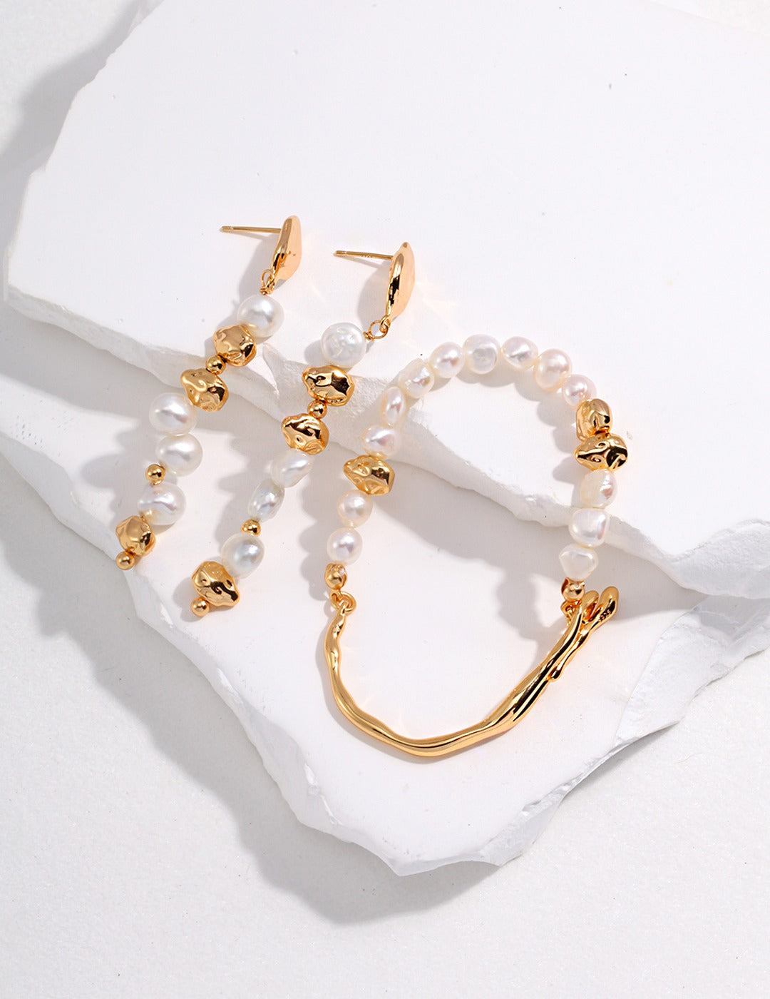 Boucles d'oreilles Pearls in Motion