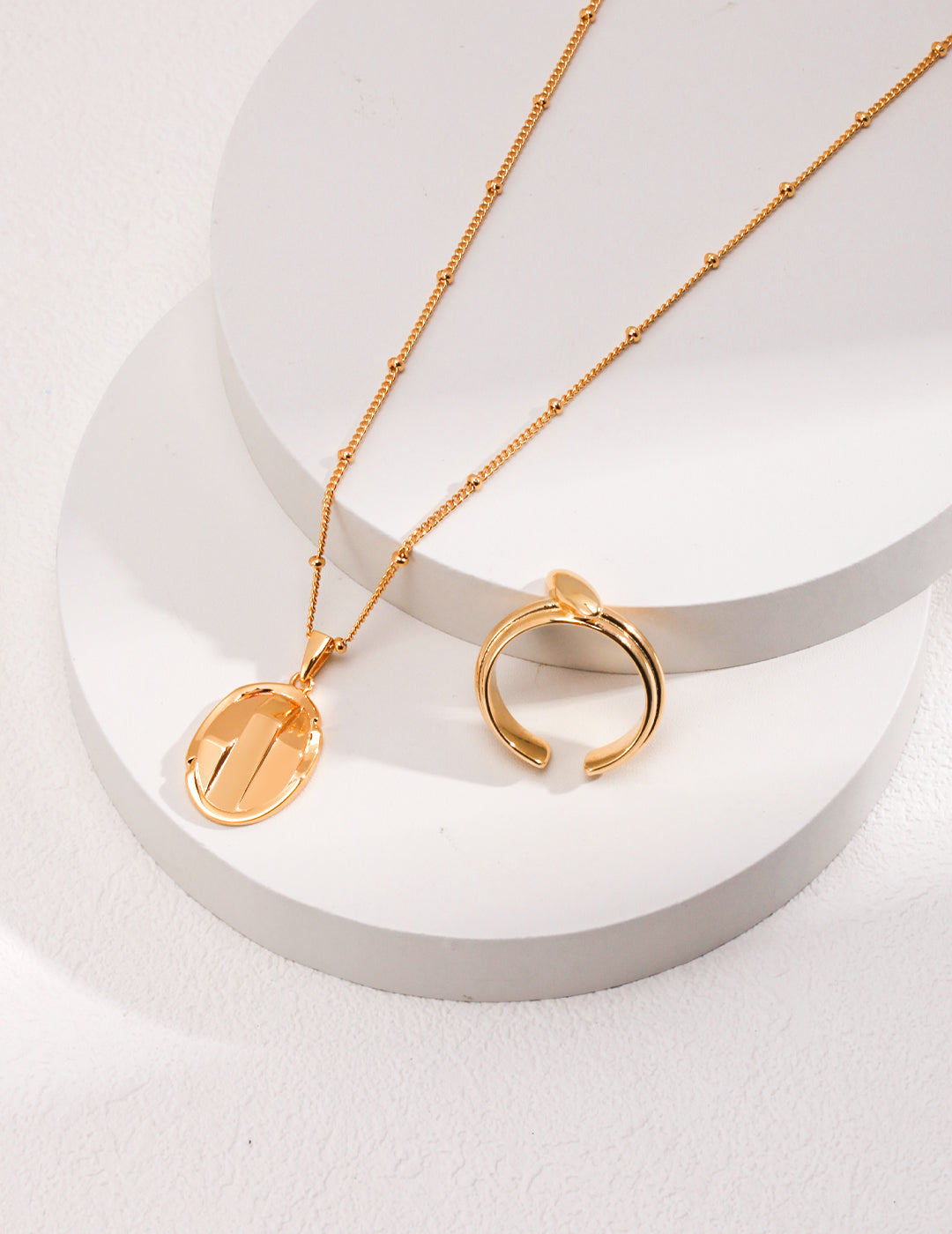 Collana con semi di caffè