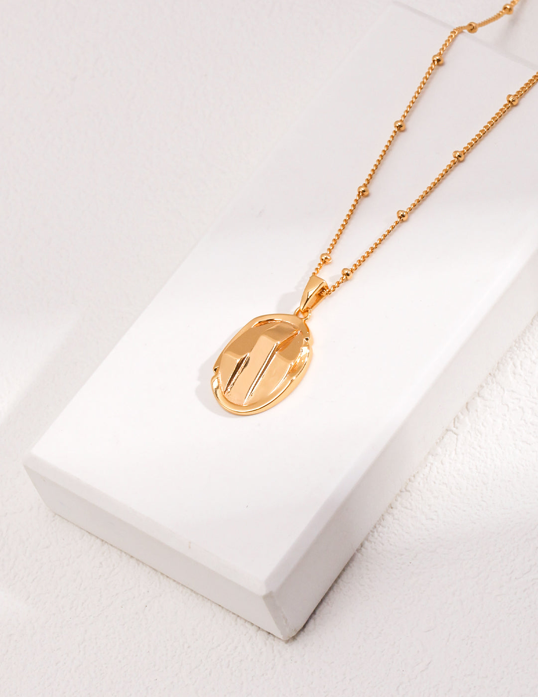 Collana con semi di caffè
