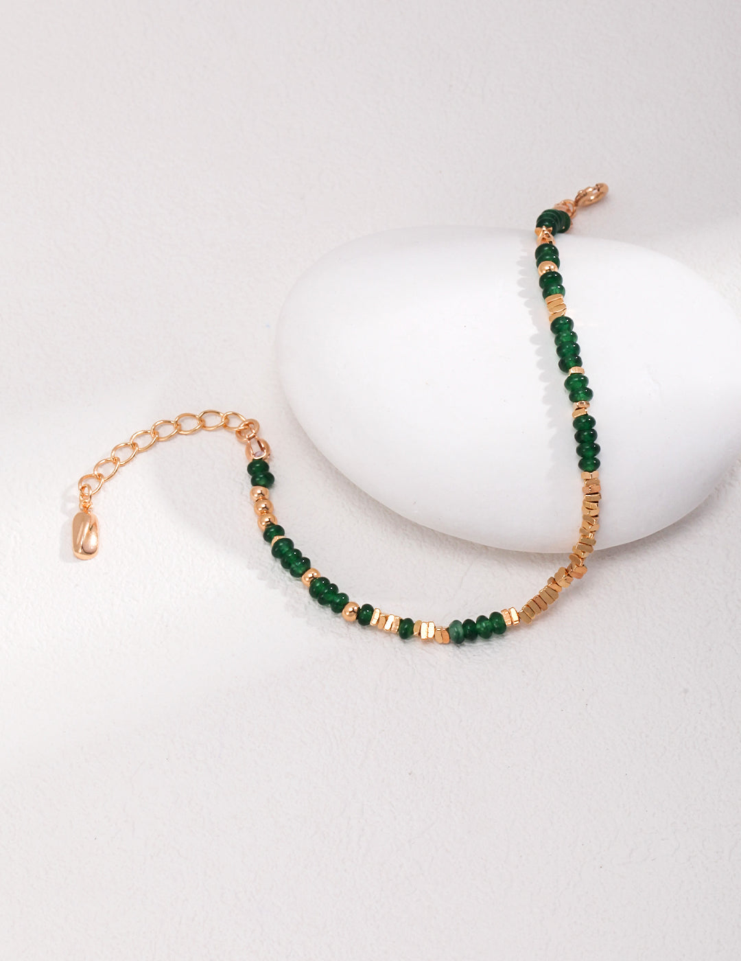 Bracelet Monnaies émeraude