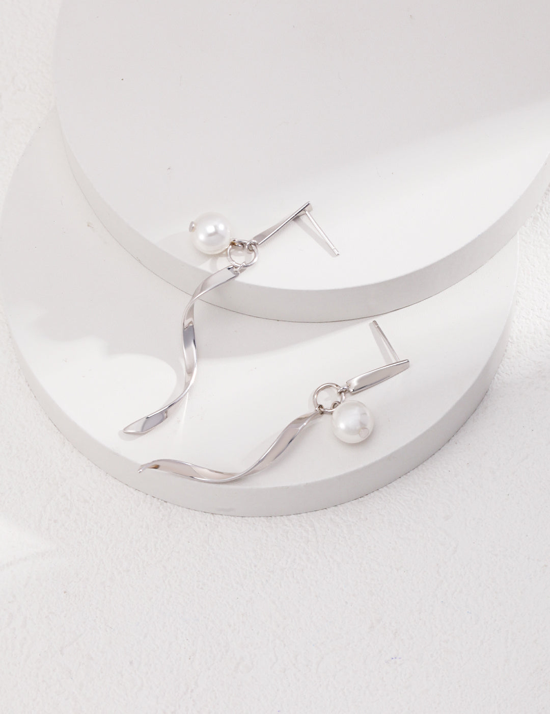 Boucles d'oreilles Ruban
