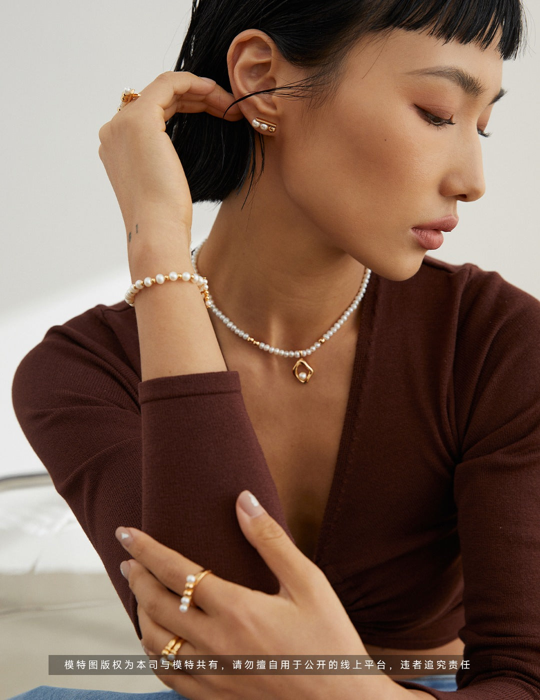 Collier choker TANIA