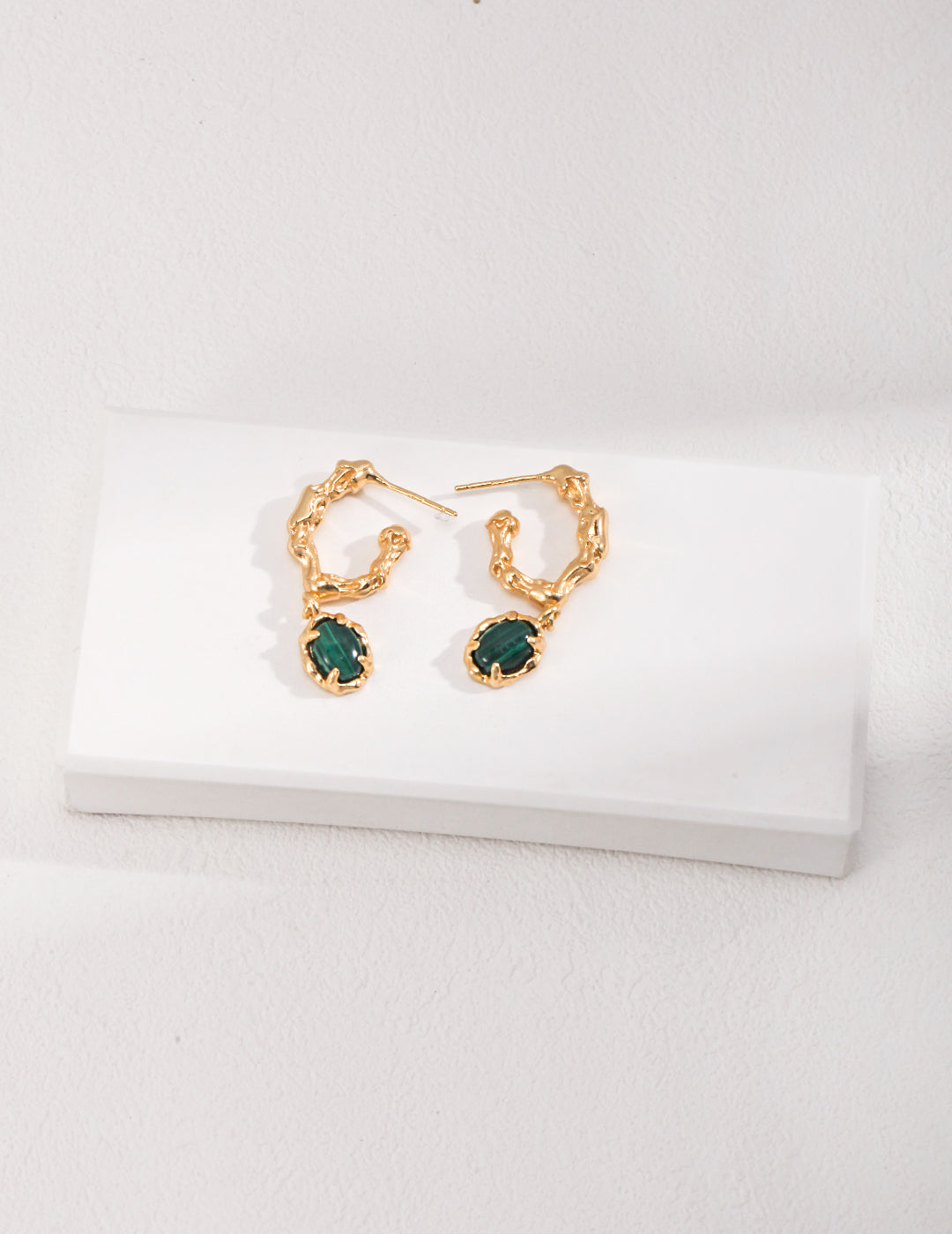 Boucles d'oreilles Gracieuse du Paon