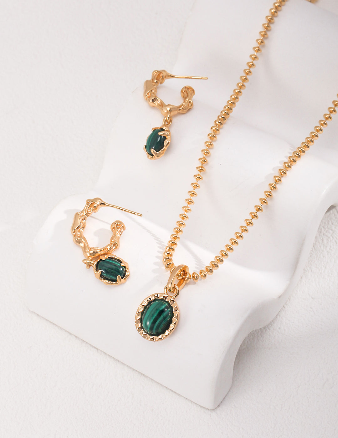 Boucles d'oreilles Gracieuse du Paon