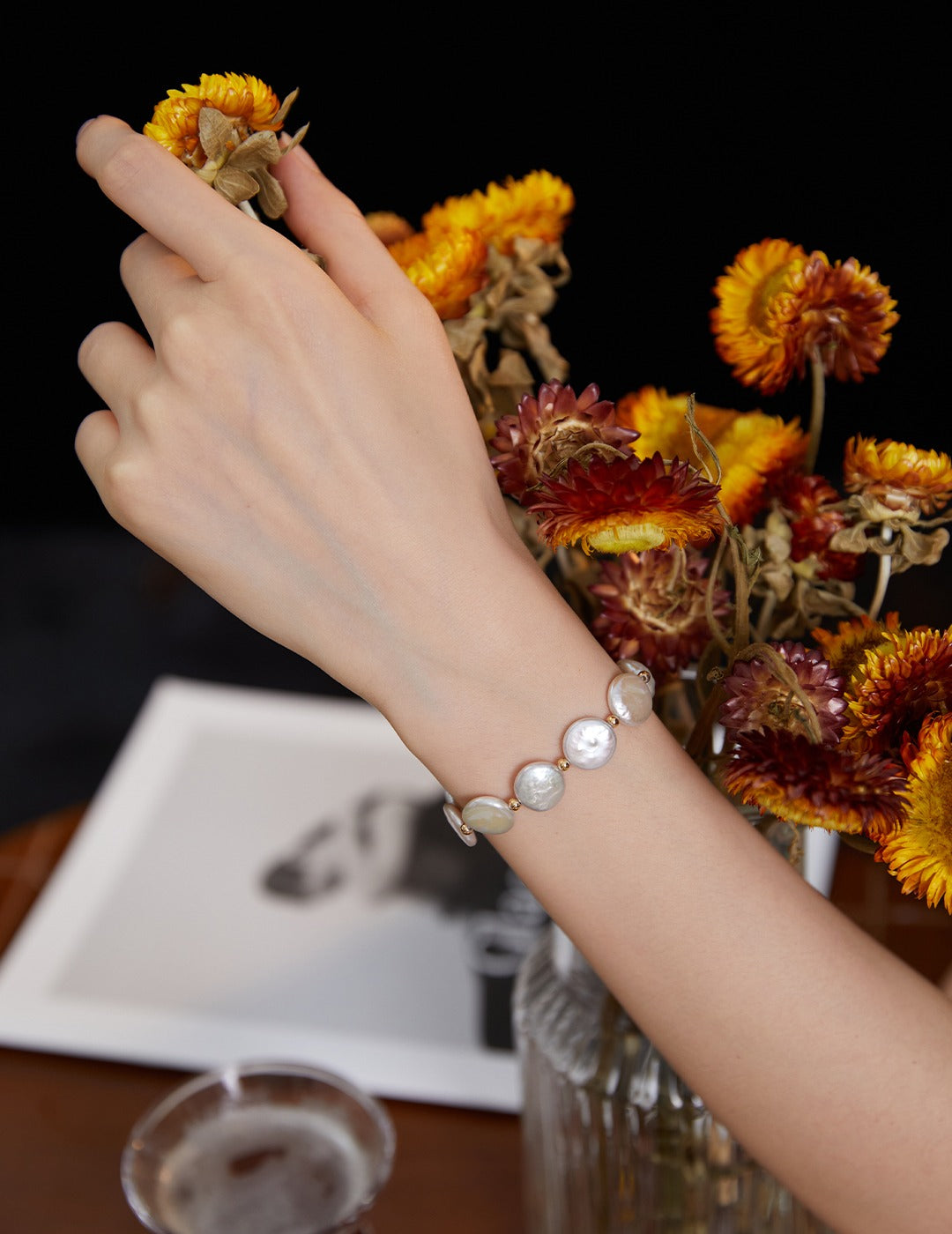 Bracelet Bouton baroques