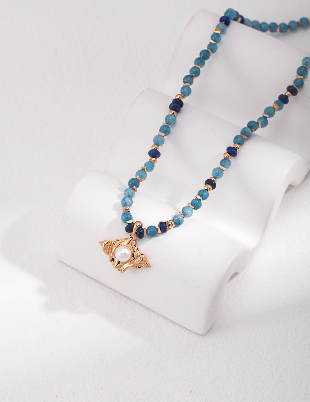 Collier Marianna Bleu