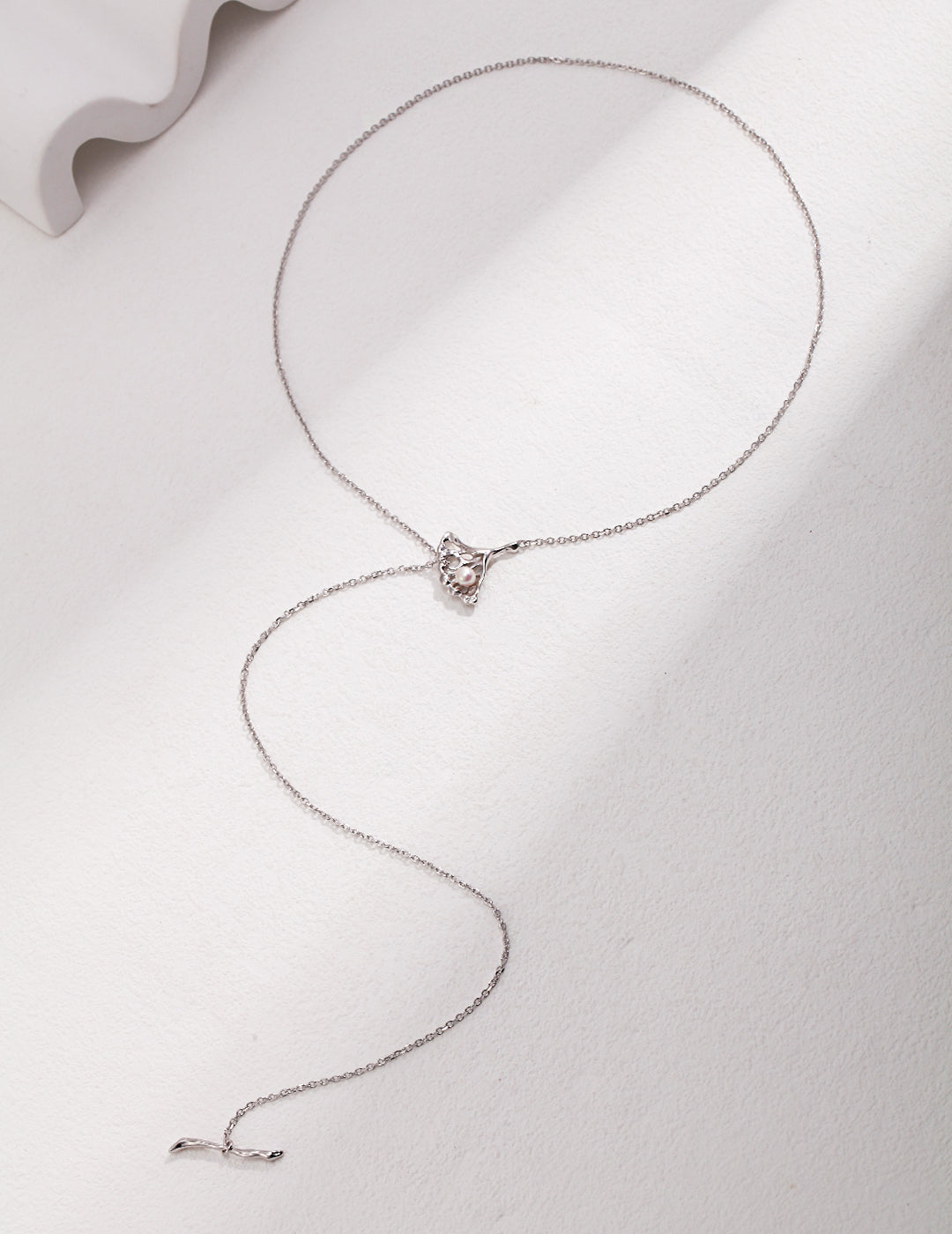 Collier Feuilles de Ginkgo