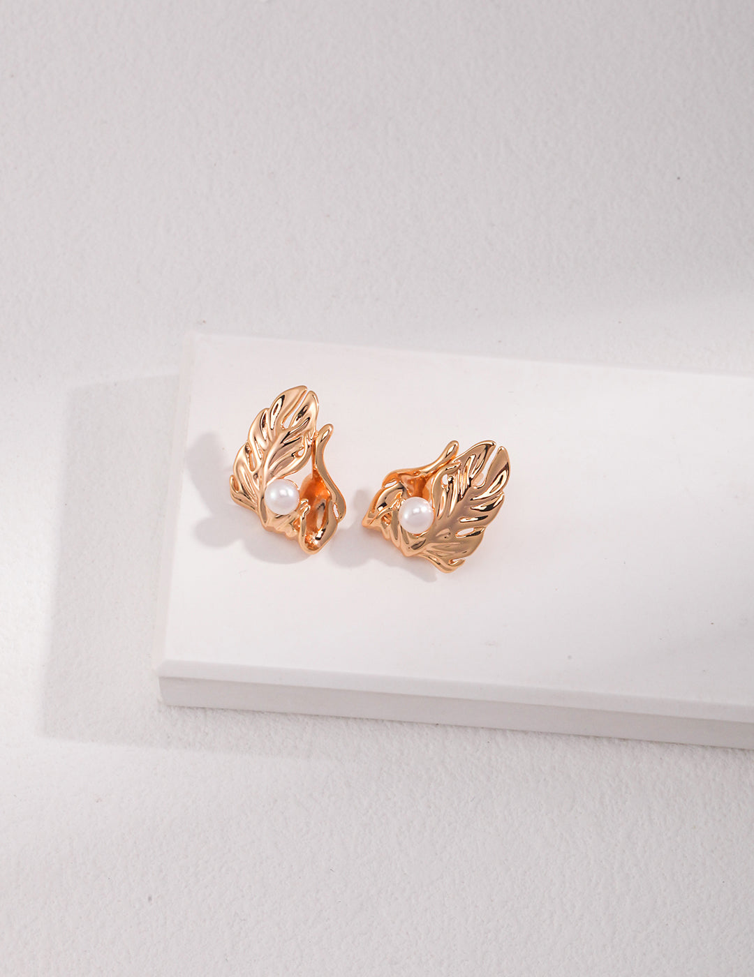 Boucles d'oreilles Feuille