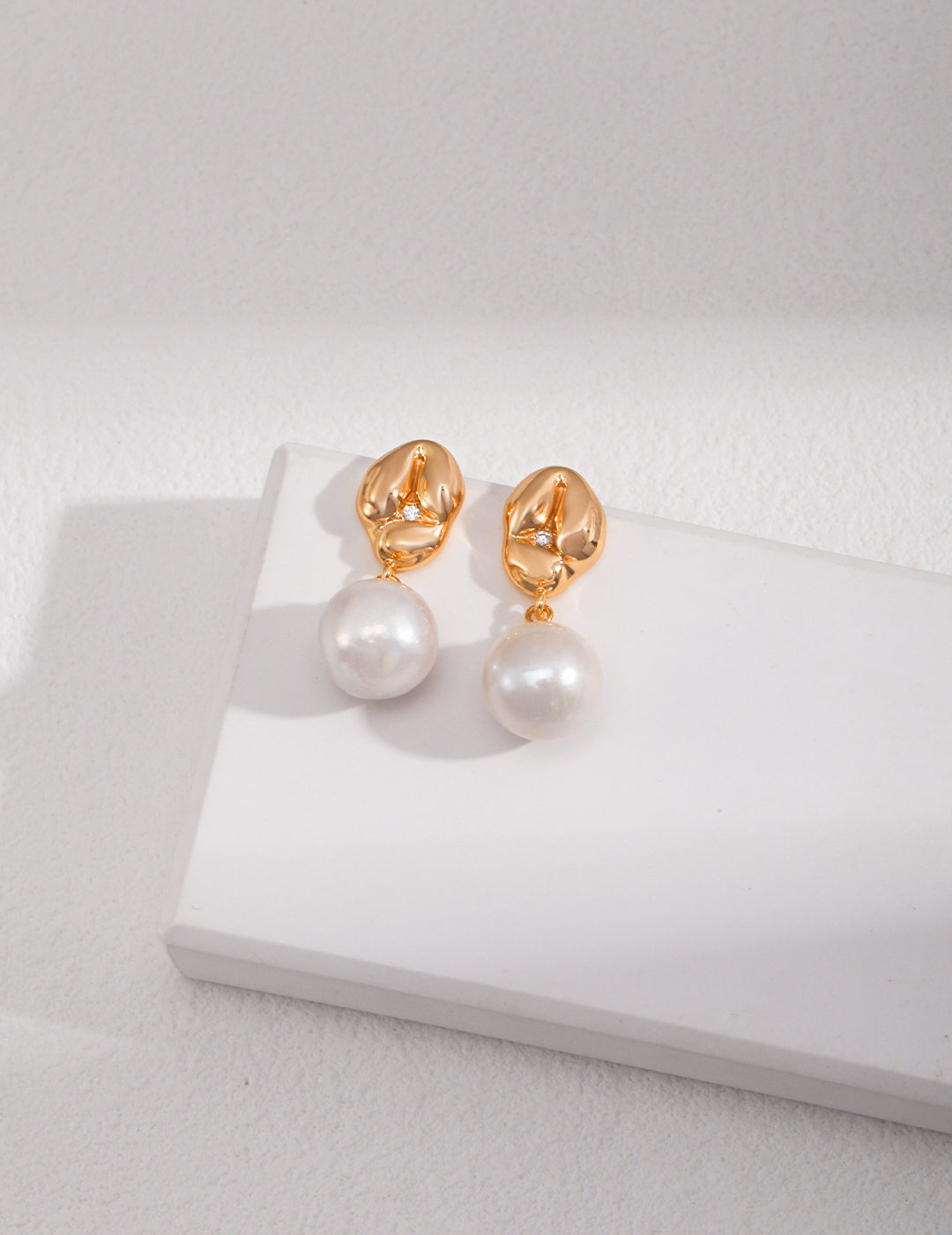 Boucles d'oreilles Boule de riz