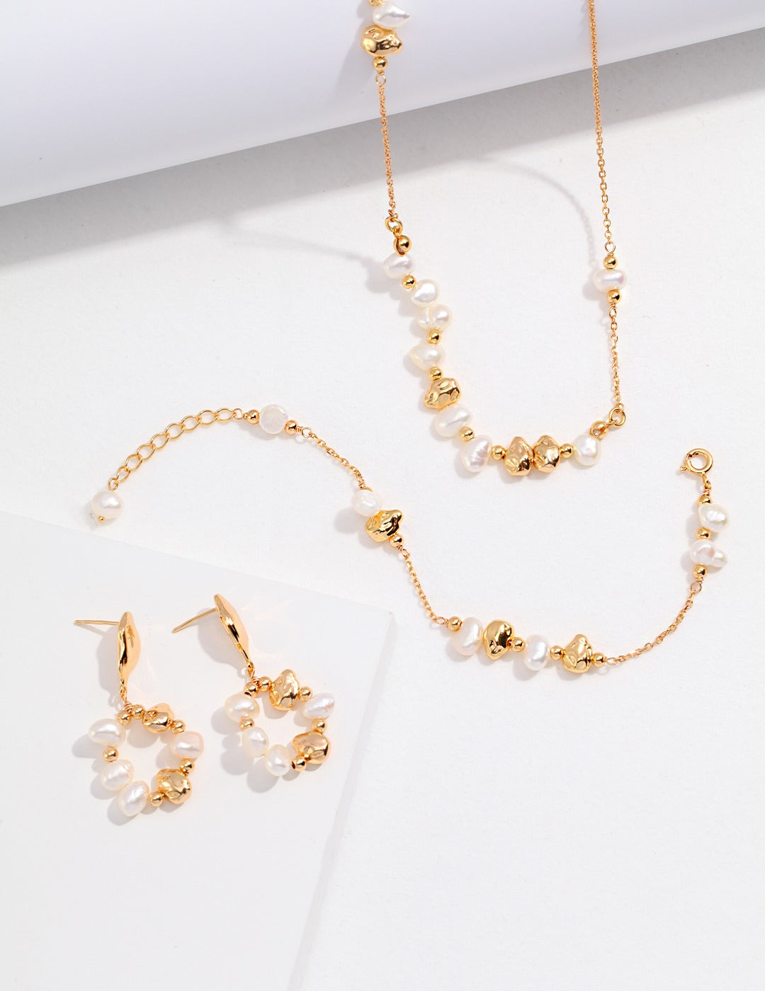 Boucles d'oreilles Pearls in Motion