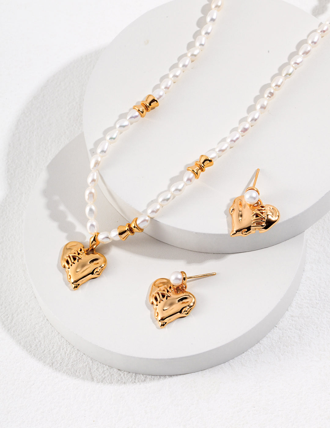 Boucles d'oreilles Cœur blessé