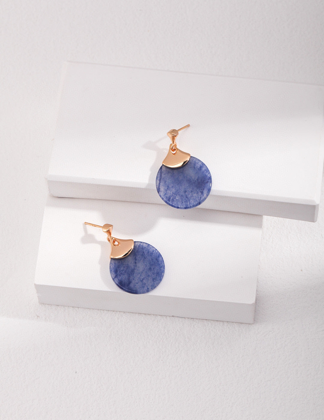 Boucles d'oreilles Bleuette