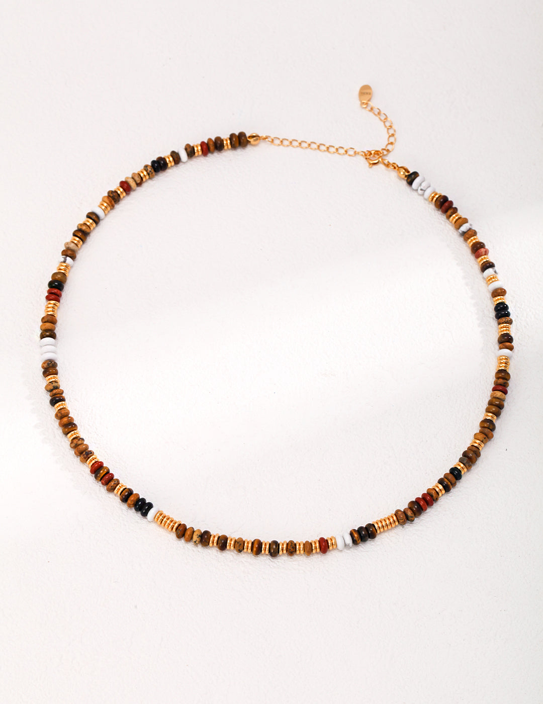 Collier Blima en pierres Oeil de Tigre