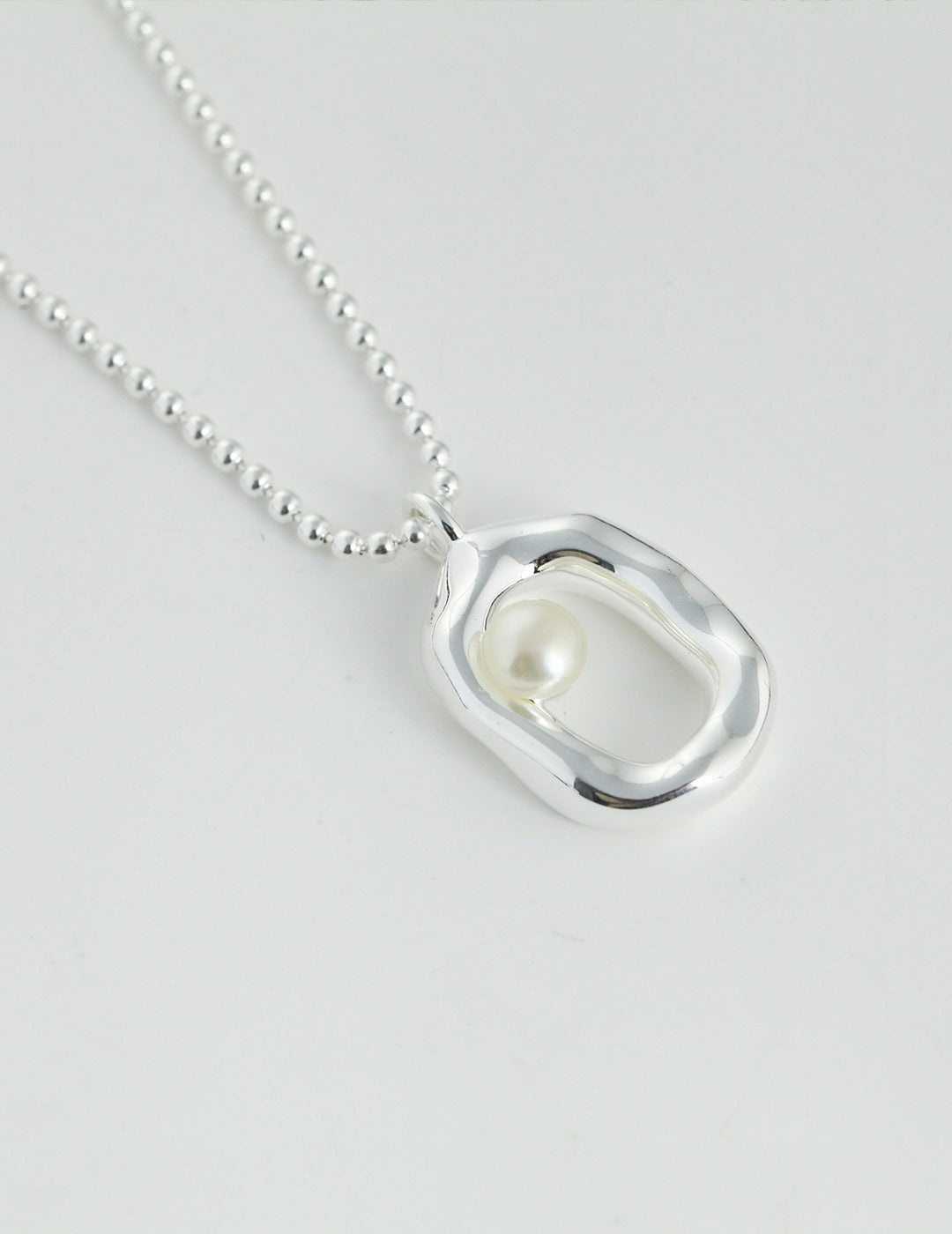 Collier long "O"