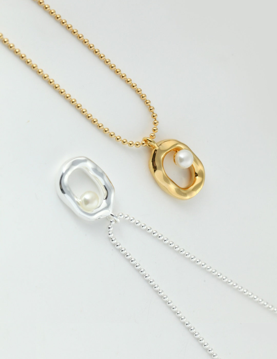 Collier long "O"