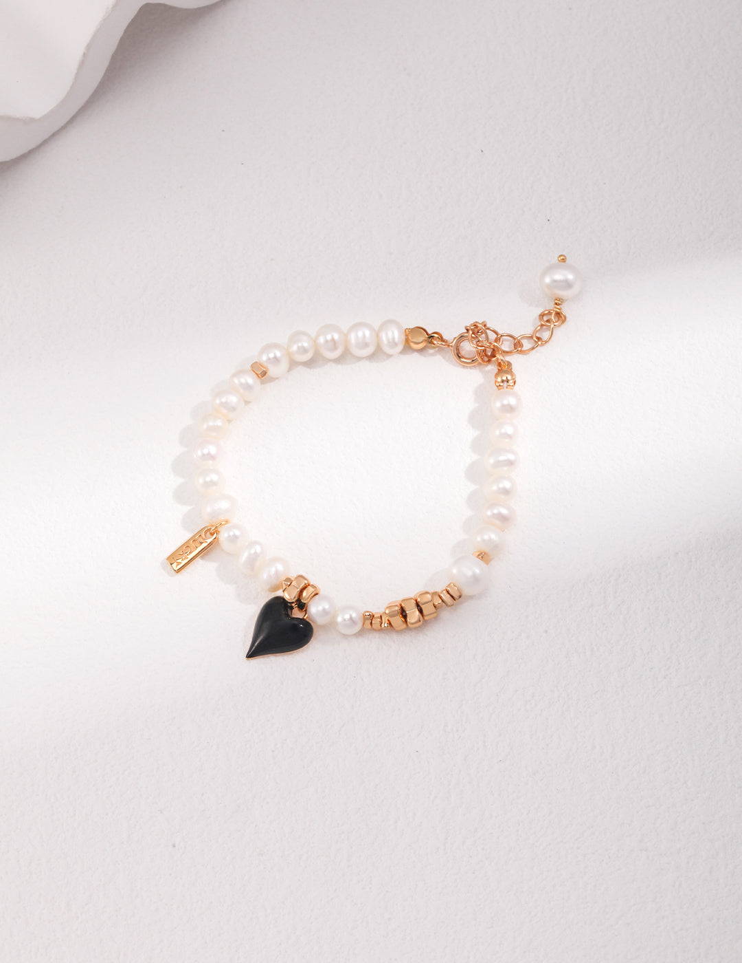 Bracelet Pearl Heart