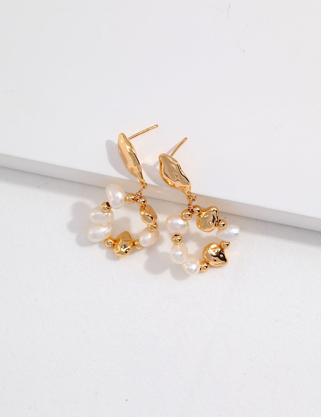 Boucles d'oreilles Pearls in Motion